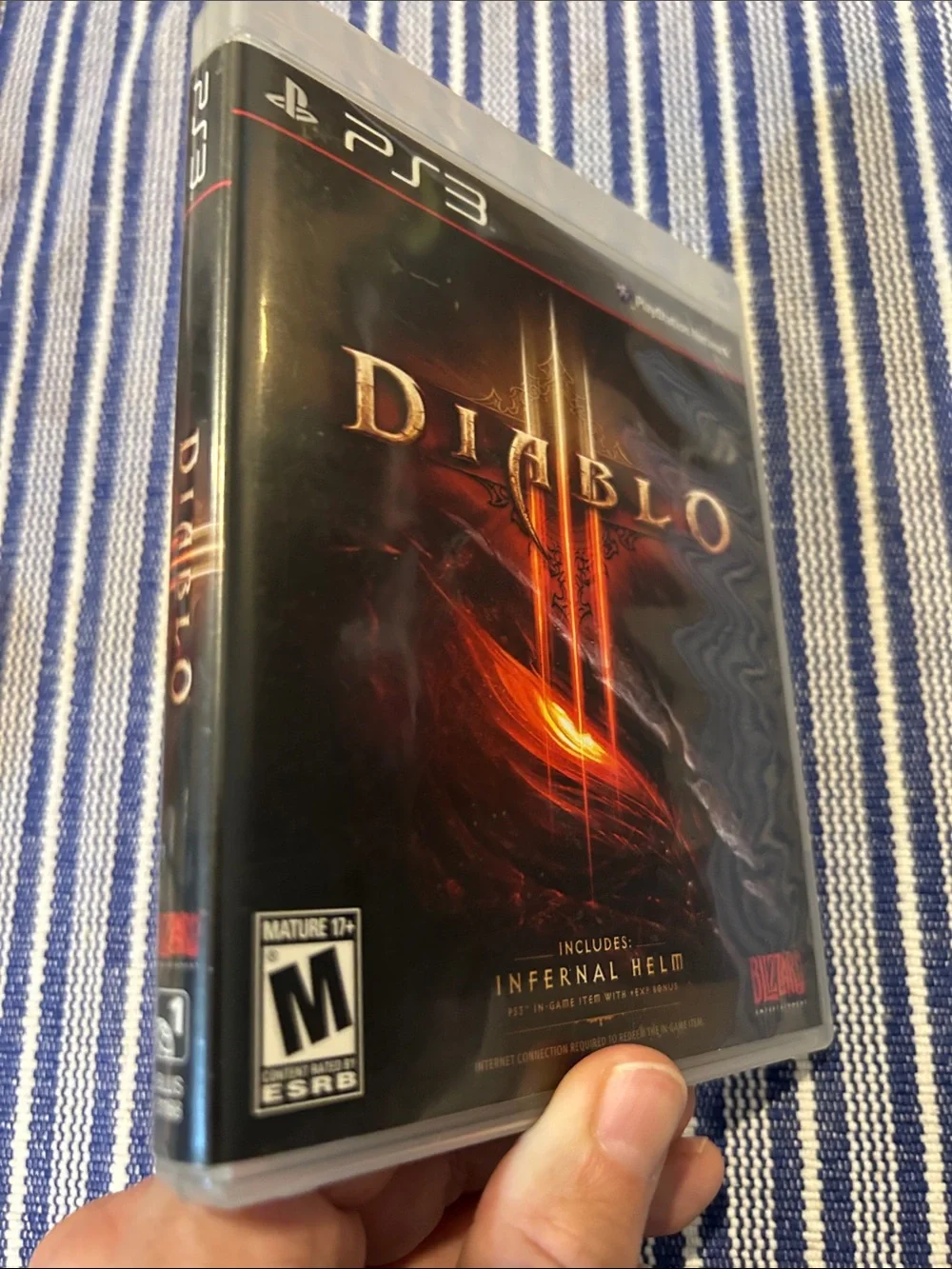 Diablo III (PS3) - Complete CIB w/ Manual + Box - PlayStation 3 - Tested/Working